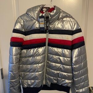 Tommy Hilfiger Women’s Metallic Puffer Jacket